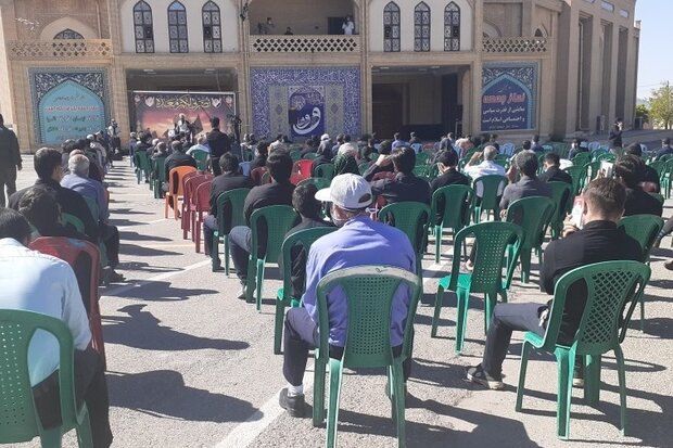 برگزاری مراسم اربعین حسینی در مصلی شهر ایلام