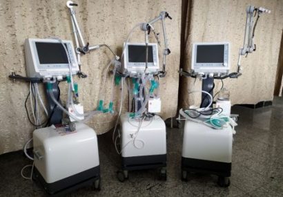 ۱۳ دستگاه تنفس مصنوعی به بیمارستان های ایلام اهدا شد