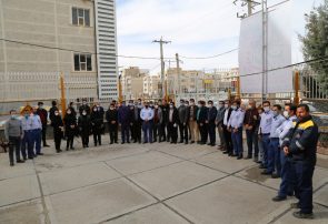 اجرای رزمایش خودحفاظتی ادارات در شرکت گاز استان ایلام