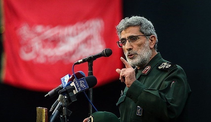 معاون نیروی قدس: سردار قاآنی در سلامت کامل است