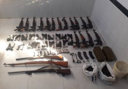 انهدام باند قاچاق سلاح و مهمات در جنوب غرب کشور