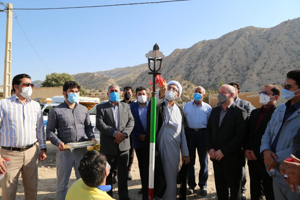 مشعل گاز در ۱۳ روستای شهرستان چوار روشن شد/ محرومترین روستاهای نوار مرزی استان گازدار شدند