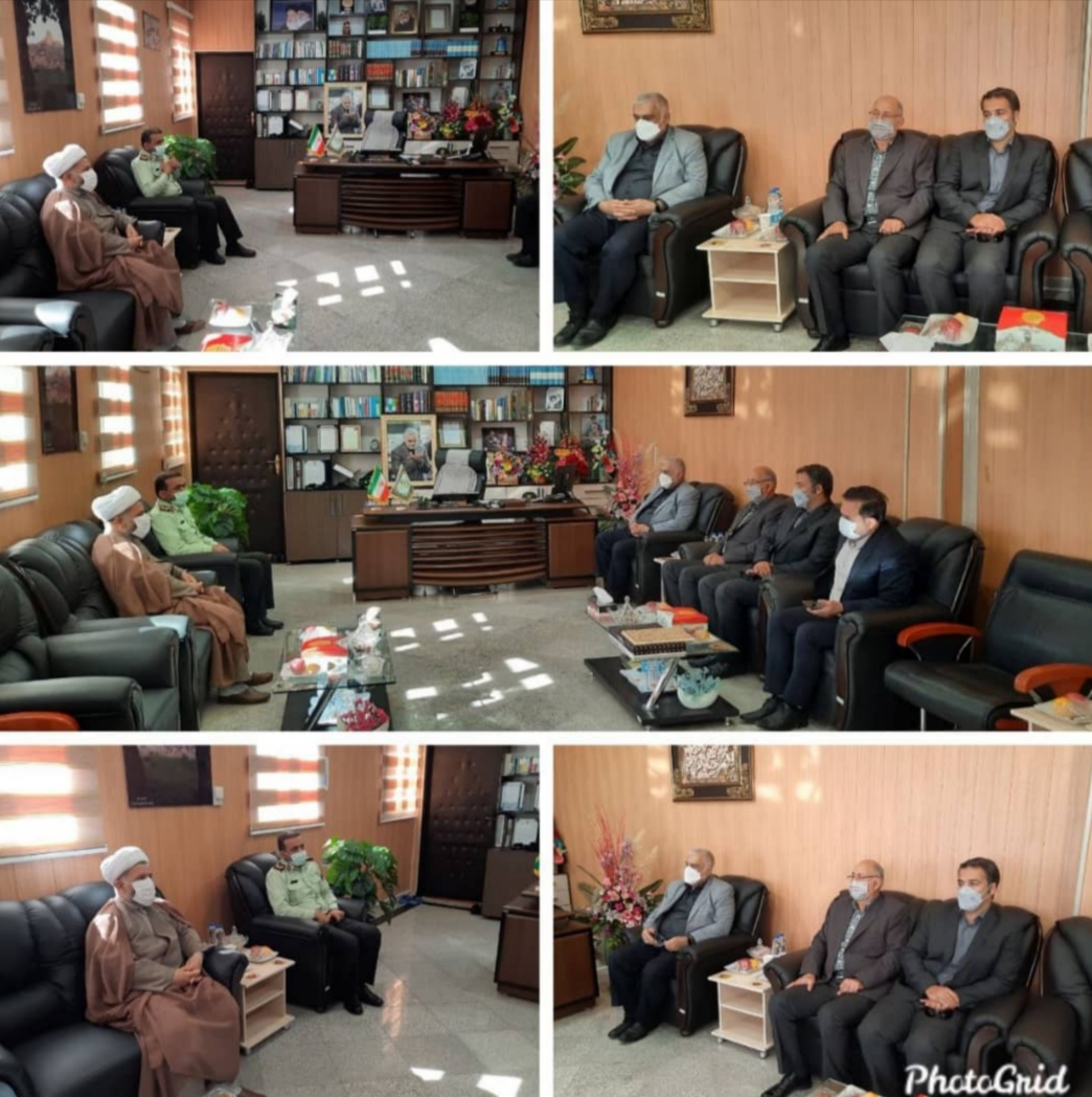 دیدار مدیرعامل شرکت پتروشیمی ایلام با فرمانده انتظامی استان