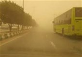 گرد و غبار در ایلام به ۵۰ برابر حد مجاز رسید