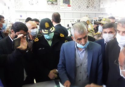 معاون وزیر کشور از پایانه مرزی مهران بازدید کرد