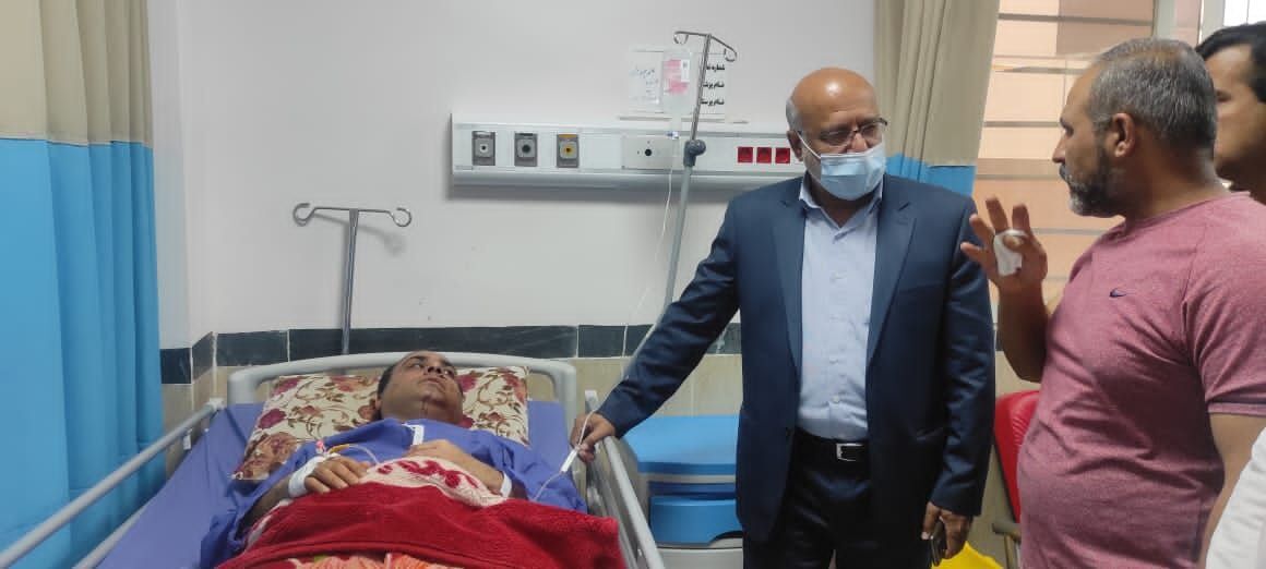 حال عمومی مجروح حادثه تیراندازی پتروشیمی دهلران مناسب است
