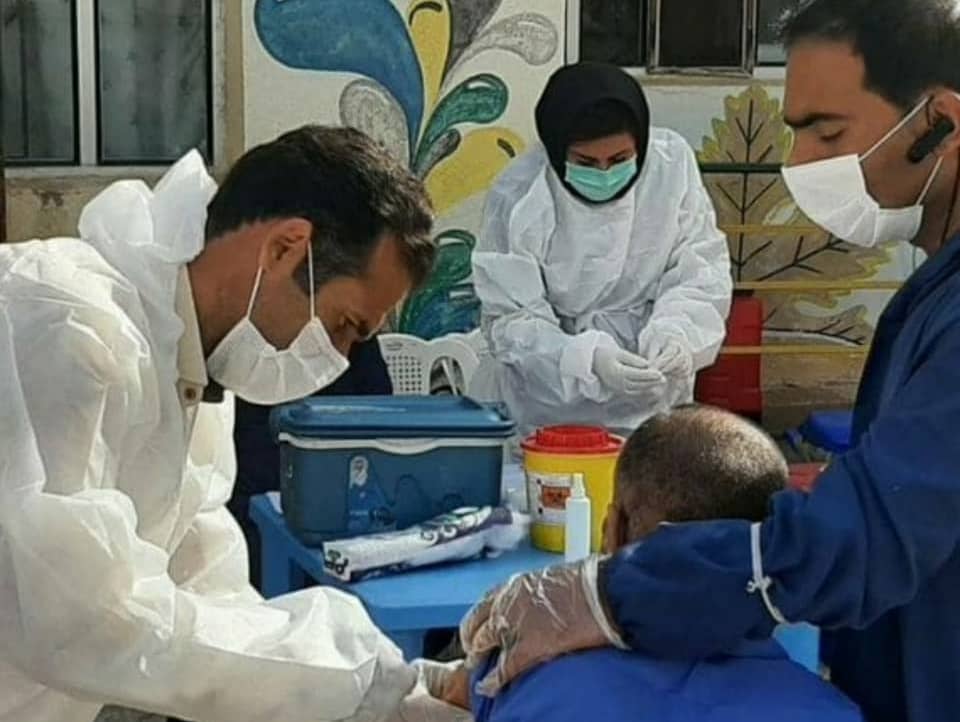 مرحله چهارم واکسیناسیون کووید ۱۹ در مراکز بهزیستی ایلام آغاز شد