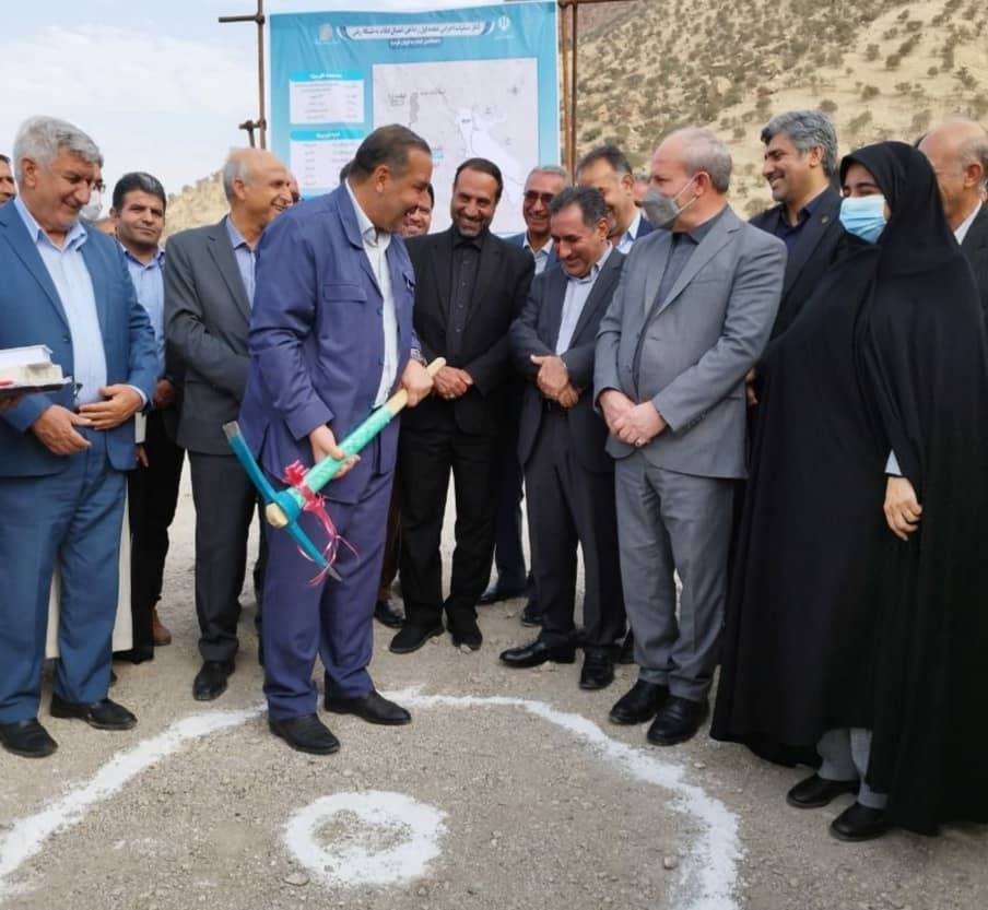آئین آغاز عملیات اجرائی قطعه اول اتصال راه آهن محور ایلام _ ایوان به شبکه ریلی کشور