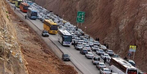 ترافیک در مهران پرحجم اما روان است
