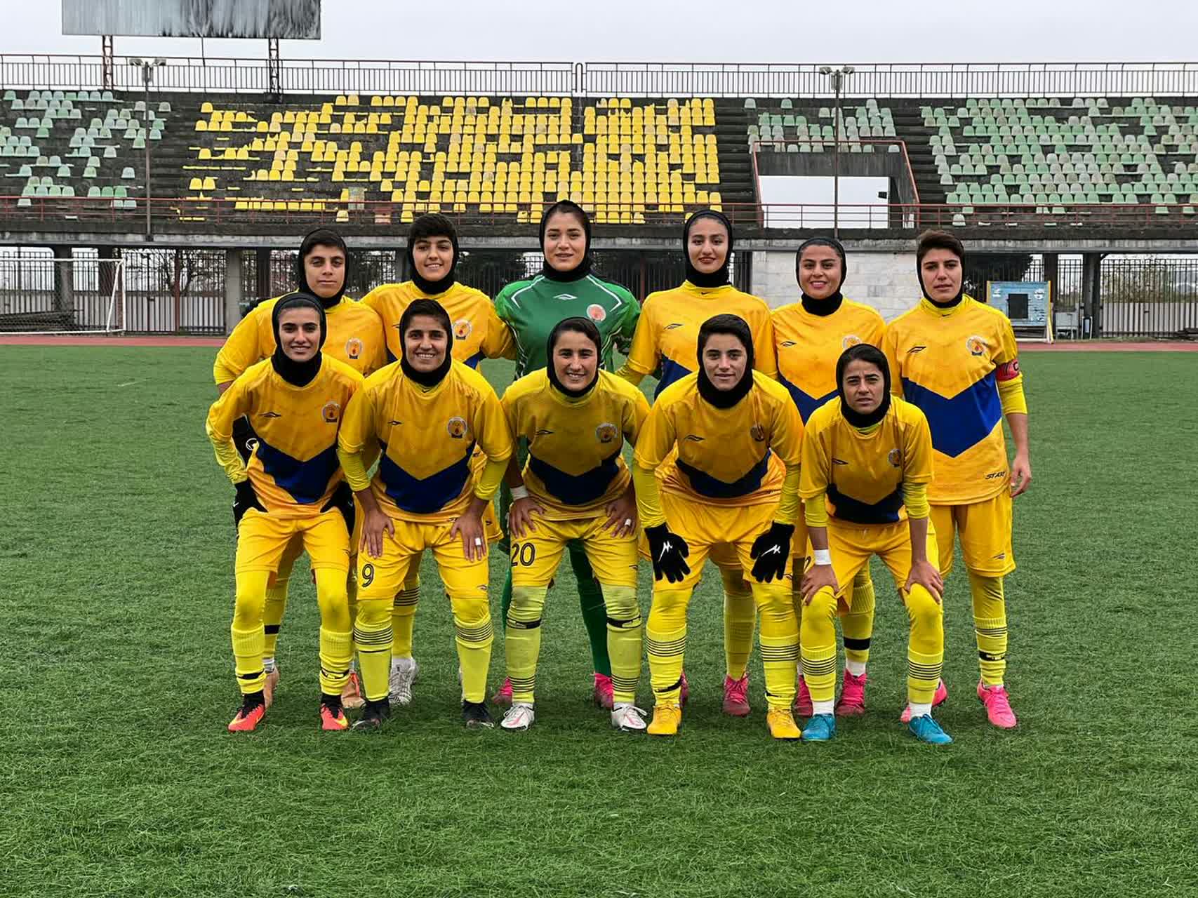 تیم فوتبال بانوان پالایش گاز ایلام به رده چهارم لیگ برتر صعود کرد/ ایلام  ۲ بندر انزلی صفر