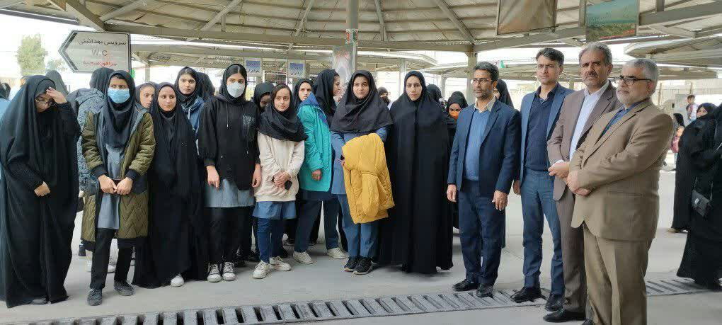 اعزام بیش از ۲۰۰ نفر از دانش آموزان سیروانی به مناطق عملیاتی