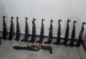 محموله سلاح قاچاق در مرز مهران کشف و ضبط شد