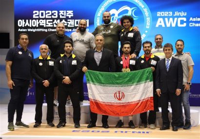 وزنه‌برداری ایران بر بام آسیا ایستاد
