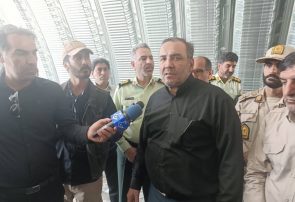 مسیر اضطراری ویژه تردد خودروهای امدادی در مرز مهران ایجاد می شود