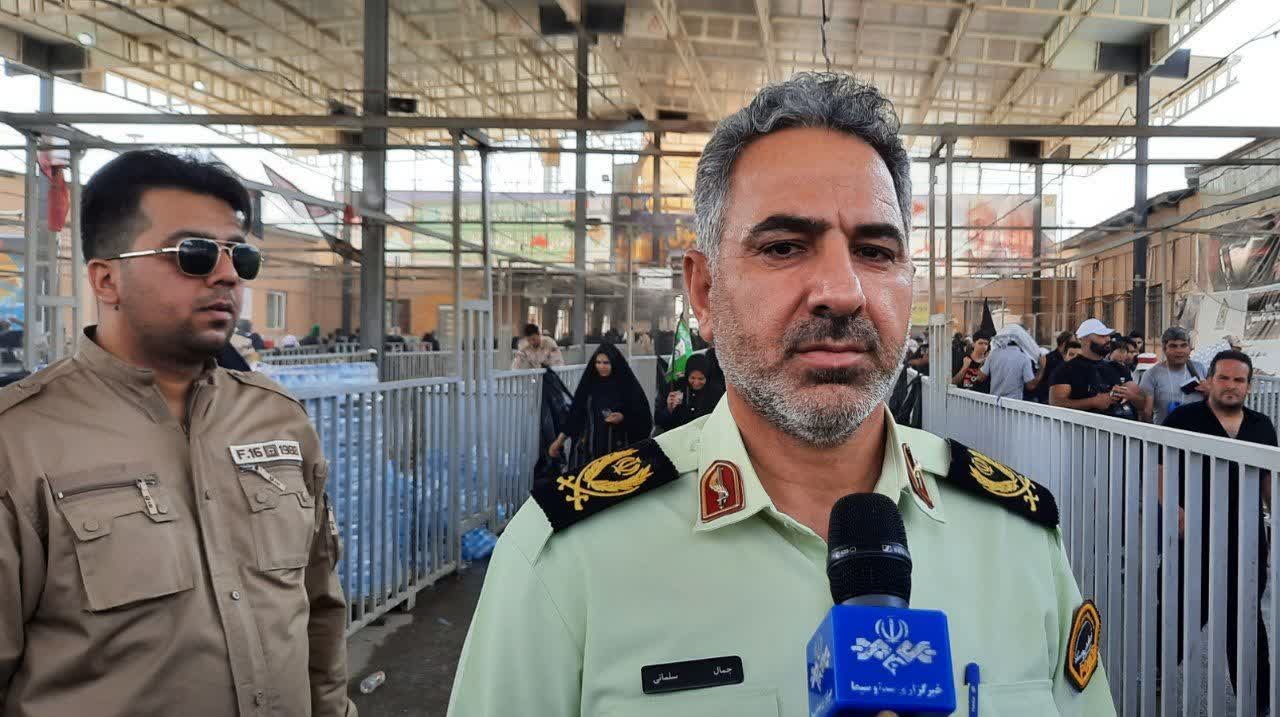 آمادگی پلیس ایلام برای استقبال از زائران اربعین