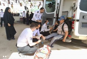 ارائه ۱۰۳ هزار خدمت پزشکی و درمانی به زائران اربعین در مرز مهران