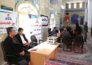 میز خدمت شرکت گاز در مسجد النبی هانیوان شهر ایلام برگزار شد