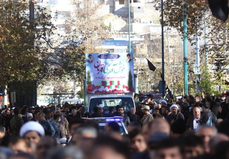۴ شهید گمنام دوران دفاع مقدس تشییع شدند