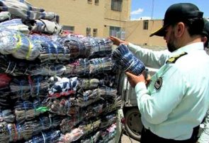 کشف پوشاک خارجی قاچاق به ارزش ۷ میلیارد ریال در دهلران