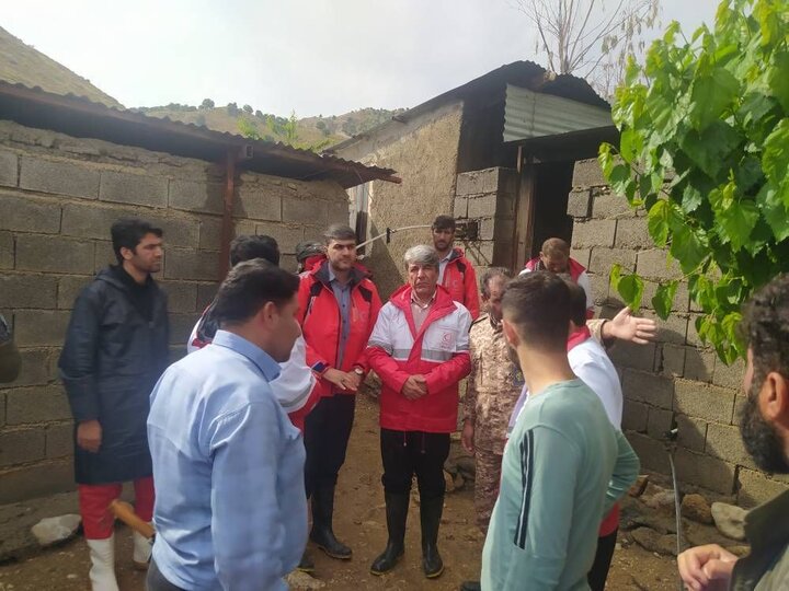 سیل روستای «تختان» در دهلران خسارت جانی نداشت