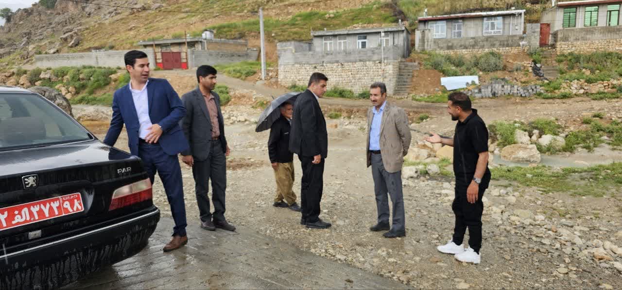 بازدید سرزده معاون فرماندار از مناطق سیلزده سیروان