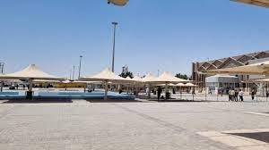 ۳۶ هزار مترمربع سایبان در مرز مهران احداث شد