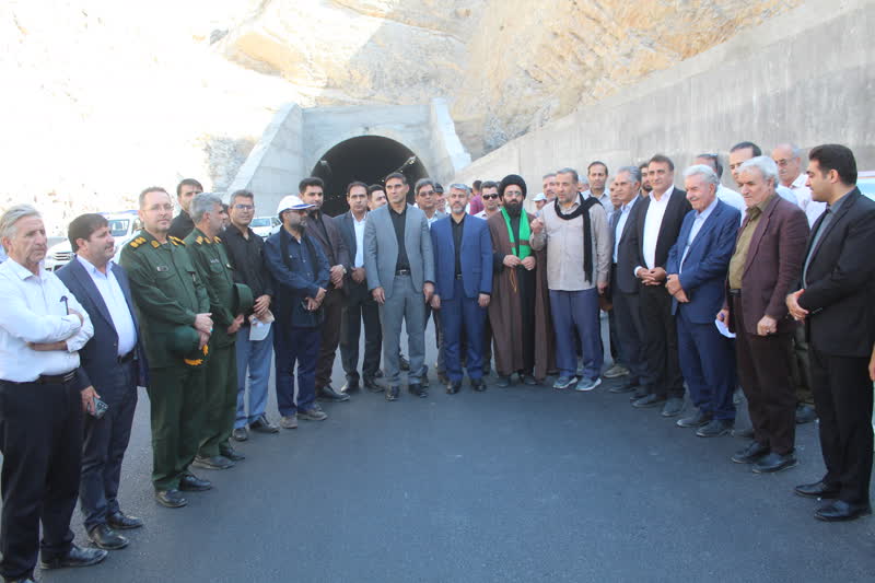 بهره برداری موقت از تونل کبیرکوه