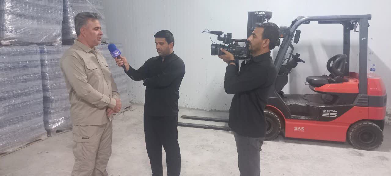 دپوی ۴۳۰ هزار آب بسته‌بندی در مرز مهران