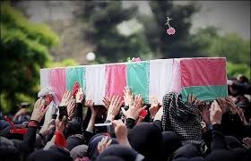 پیکر مطهر ۲ شهید گمنام در سرابله تشییع شد