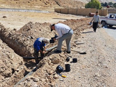 تامین آب پایدار ۸۰۰ نفر از مشترکین شهرستان آبدانان
