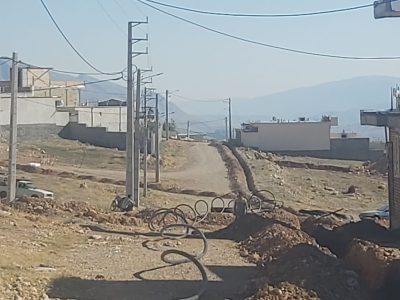 اجرای بیش از ۸ هزار متر توسعه و اصلاح شبکه توزیع و خط انتقال آب در شهرستان سیروان