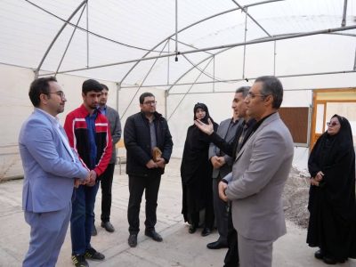 مدیرعامل شرکت گاز به دیدار دانش آموز معلول ایلامی رفت