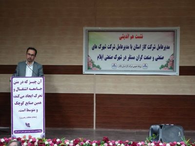 صنایع کوچک با رعایت الگوی مصرف مشمول قطع گاز نخواهند شد