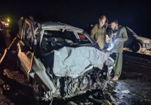 تجاوز به چپ سواری سمند ۵ نفر را به کام مرگ فرستاد