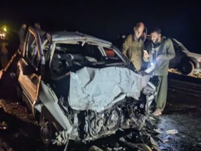 تجاوز به چپ سواری سمند ۵ نفر را به کام مرگ فرستاد