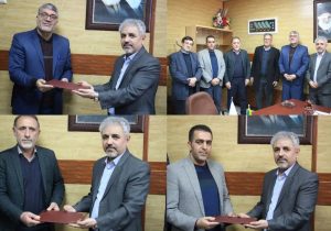 سرپرستان جدید حراست و بازرسی دانشگاه علوم پزشکی ایلام معارفه شدند