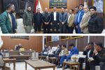 نشست مرزی مدیرکل گمرکات استان ایلام با مدیران پایانه مرزی زرباطیه عراق