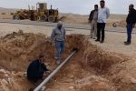 اصلاح و نوسازی ۳۳۵ متر از خط انتقال آب صالح آباد مهران برای مقابله با کم‌آبی در فصل گرما