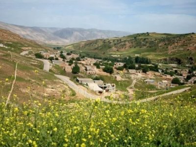 عملیات فاز دوم سنگ‌فرش راه دسترسی شهر تاریخی سرابکلان ایلام انجام می شود