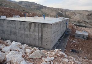 مخزن آب ۱۰۰۰ مترمکعبی روستای زرانگوش بدره تکمیل شد