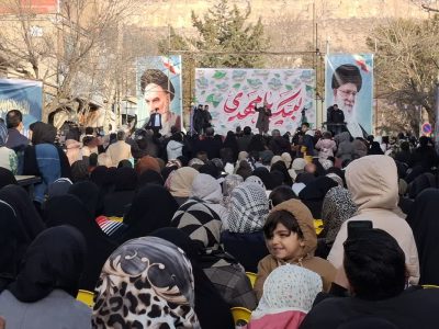 گزارش تصویری| حضور پر شور مردم ایلام در جشن خیابانی نیمه شعبان