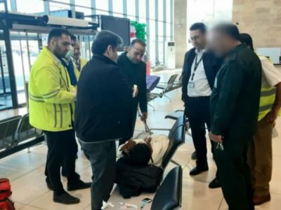 جان مسافر پرواز آسمان از خطر جدی نجات یافت