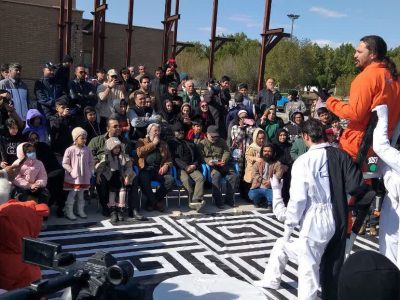 تئاتر شرهانی، در سرما هم داغ است!