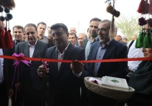 نمایشگاه صنایع‌دستی و سوغات محلی دهلران ایلام ویژه نوروز افتتاح شد
