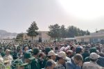 مراسم وداع با شهدای مرزبان ایلامی برگزار شد