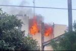 آتش سوزی طبقه پنجم شهرداری ایلام به دلیل اتصال برق