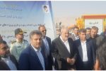 آئین کلنگ زنی ۱۰۰ مگاوات نیروگاههای خورشیدی شهرستان دهلران با حضور وزیر نیرو + فیلم