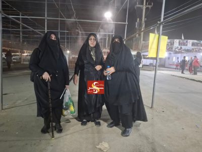 گزارش تصویری حضور خانوادگی در پیاده اربعین حسینی ۱۴۰۴، مرز مهران