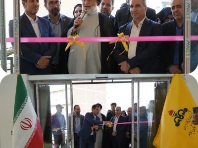 افتتاح ساختمان اداره گاز شهرستان ایوان در هفته دولت