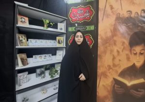 موکب کتابخانه‌های امام رضای شهرستان مهران پذیرای کودکان اربعینی